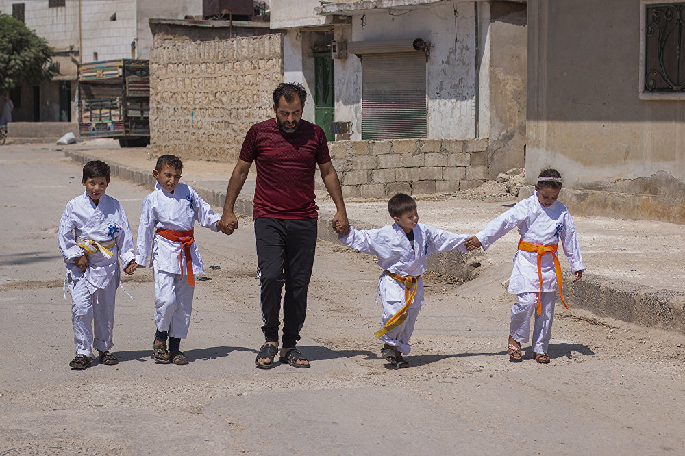 Sport and fun instead of war and fear