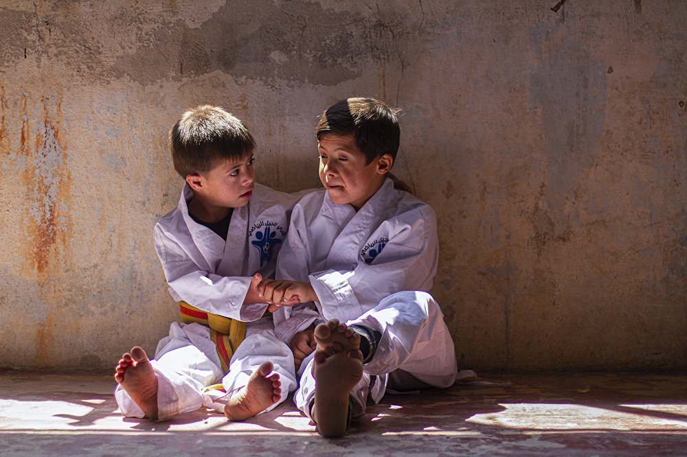 Sport and fun instead of war and fear