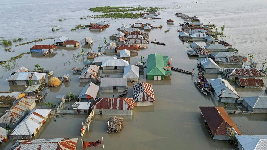 Деревня под водой